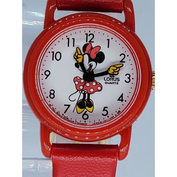 Lorus | Accessories | Lorus Minnie Mouse Red Watch V81070 